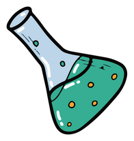 Chemistry Flask Illustration